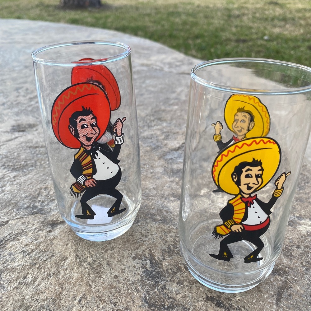 Vintage Panchos Glasses